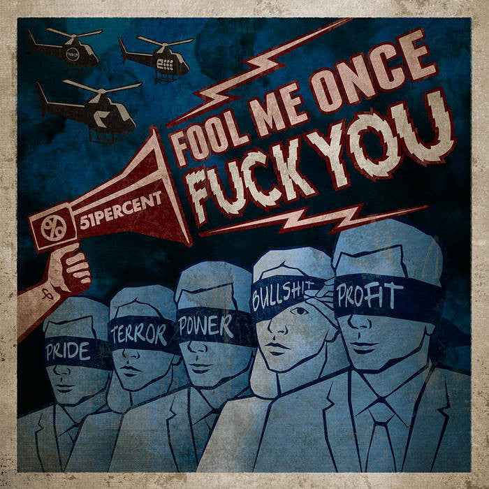 51percent 'Fool Me Once, Fuck You' CD